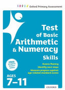 Cover Test of Basic Arithmetic and Number Skills (TOBANS)